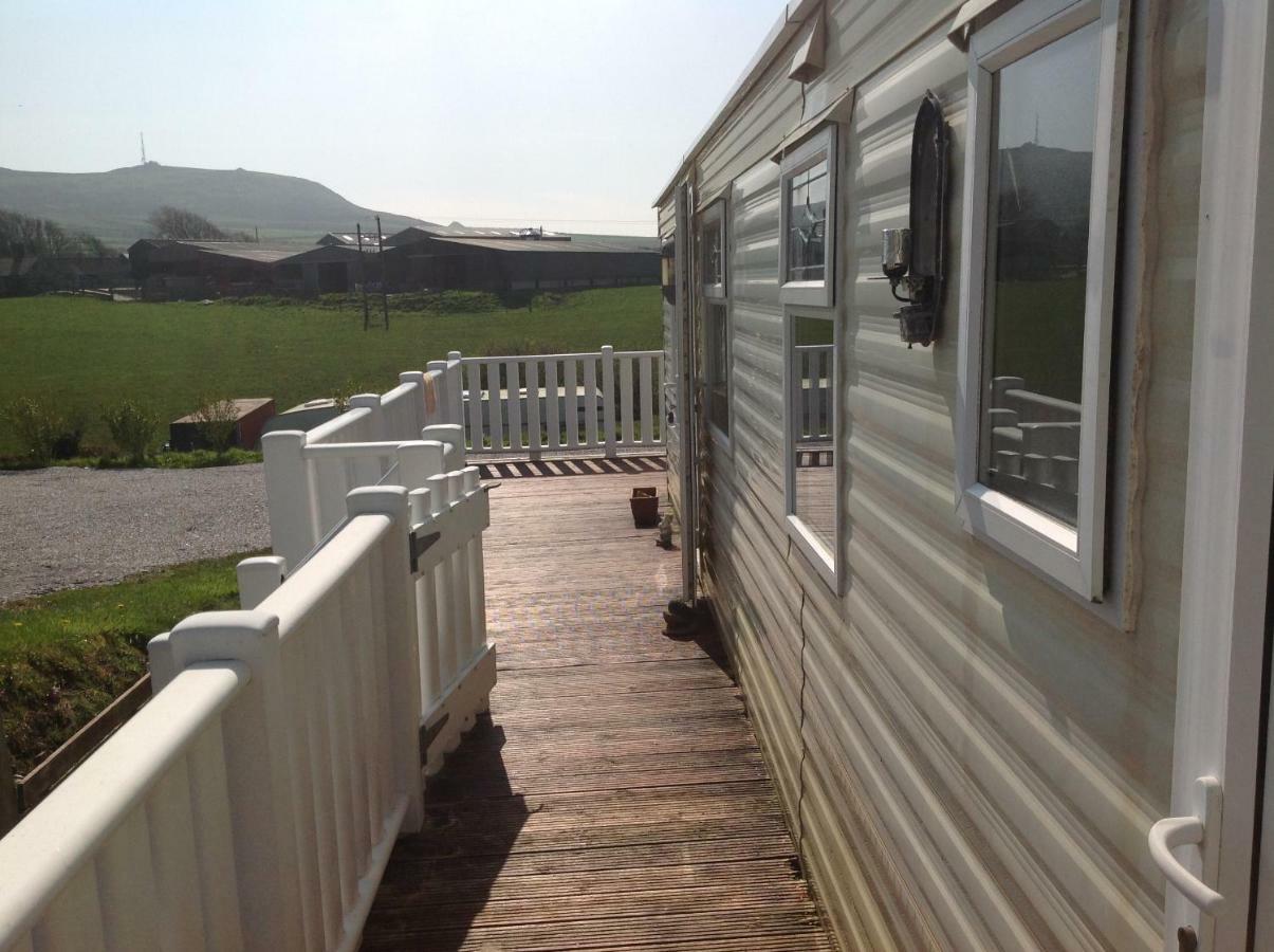 Апартаменти Criw Bach Static Caravan Bryncroes Екстер'єр фото